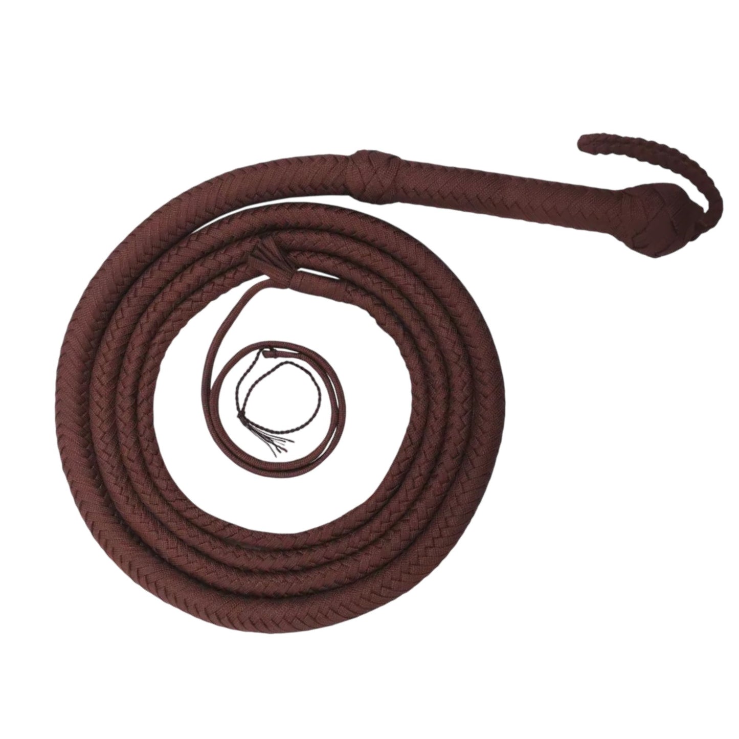 Bullwhip Indiana Jones Style 04 to 16 Feet Long 16 Strands Nylon Para-cord Bull Whip