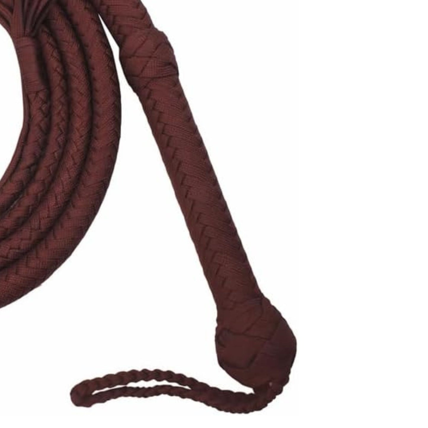 Bullwhip Indiana Jones Style 04 to 16 Feet Long 16 Strands Nylon Para-cord Bull Whip