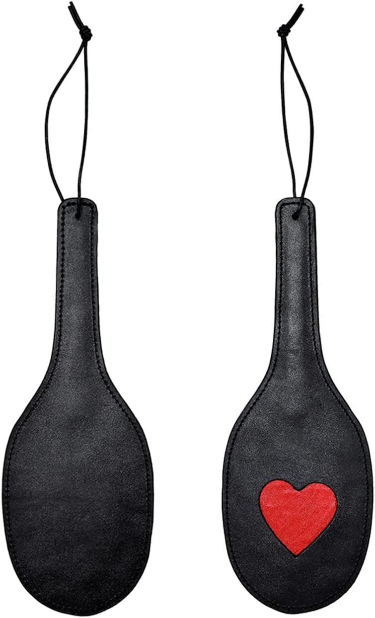 Real Handmade Leather Spanking Paddle BD*SM Leather Slapper Slave Fetish Crop