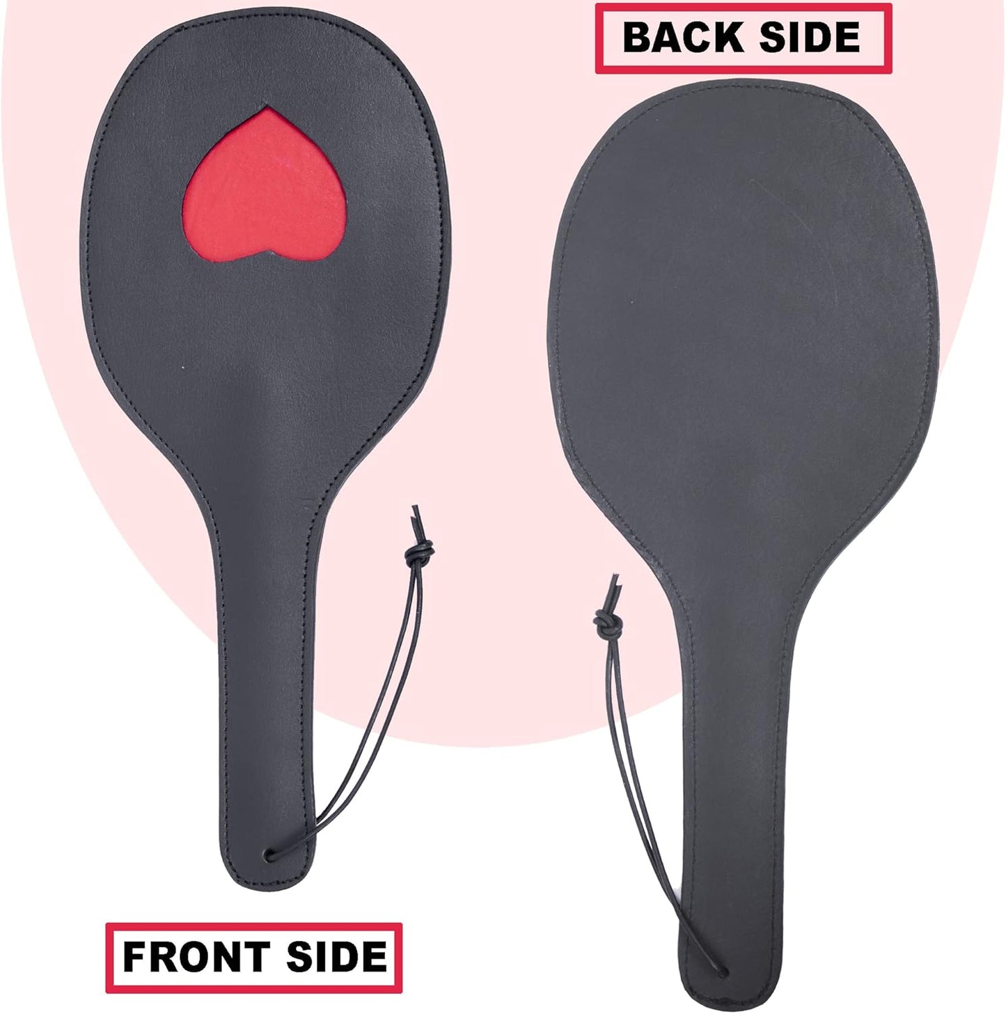 Real Handmade Leather Spanking Paddle BD*SM Leather Slapper Slave Fetish Crop