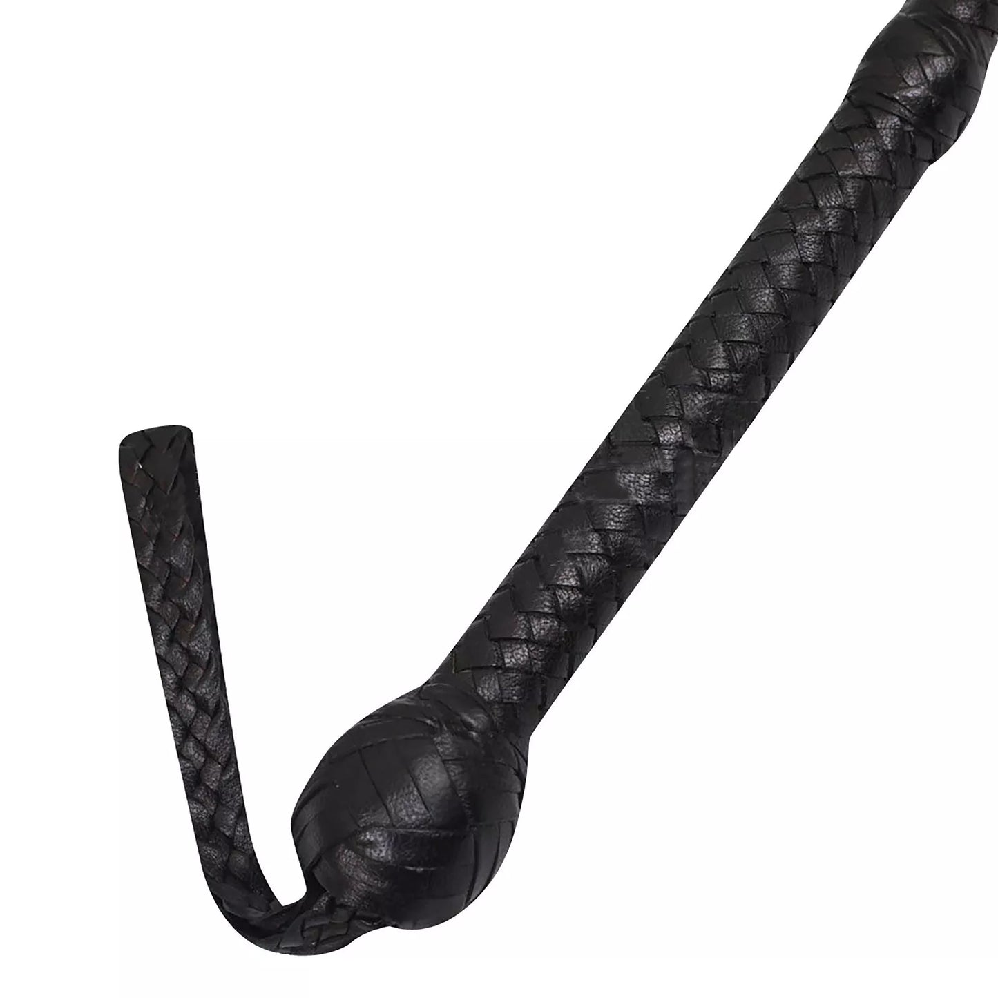 Cowhide Leather Indiana Jones Style Bullwhip 4 Feet to 16 Feet Long 16 Plait Bull Whip