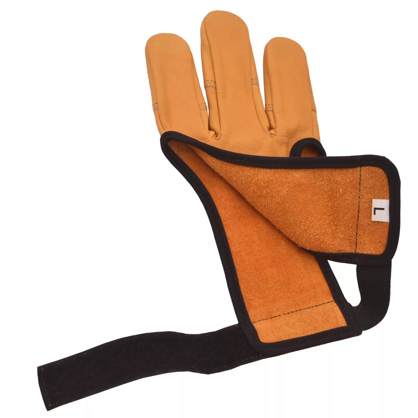 Handmade Archery Three Finger Leather Glove