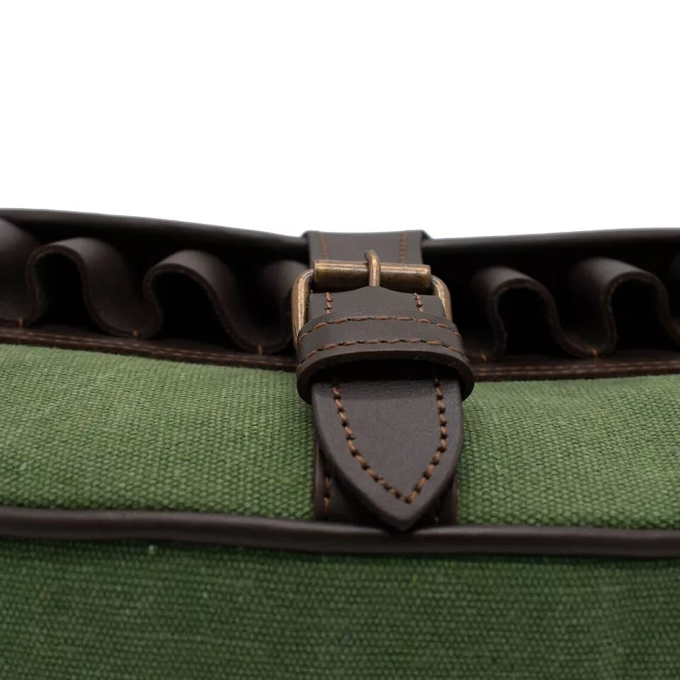 Handmade Leather Shotgun Shell Pouch Hunting Sporting