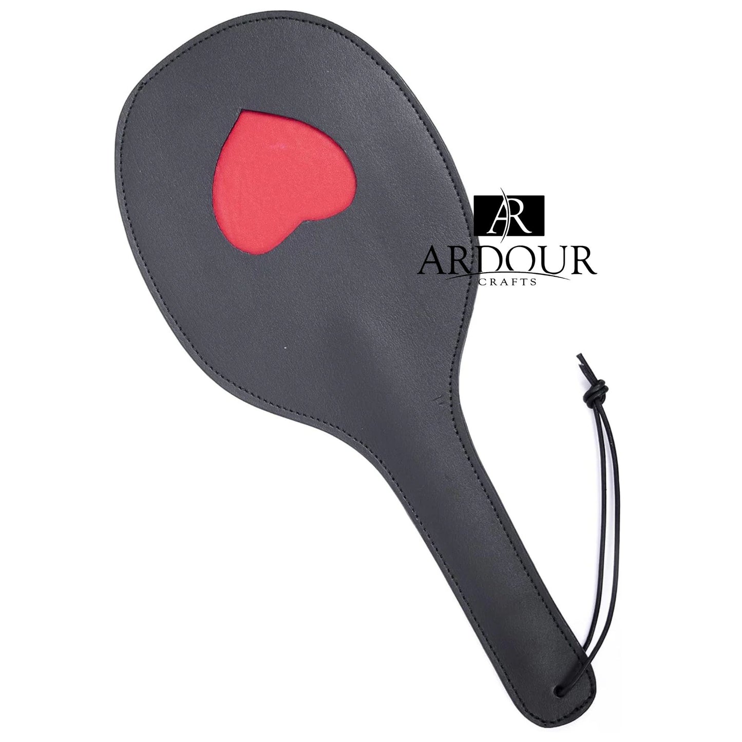 Real Handmade Leather Spanking Paddle BD*SM Leather Slapper Slave Fetish Crop