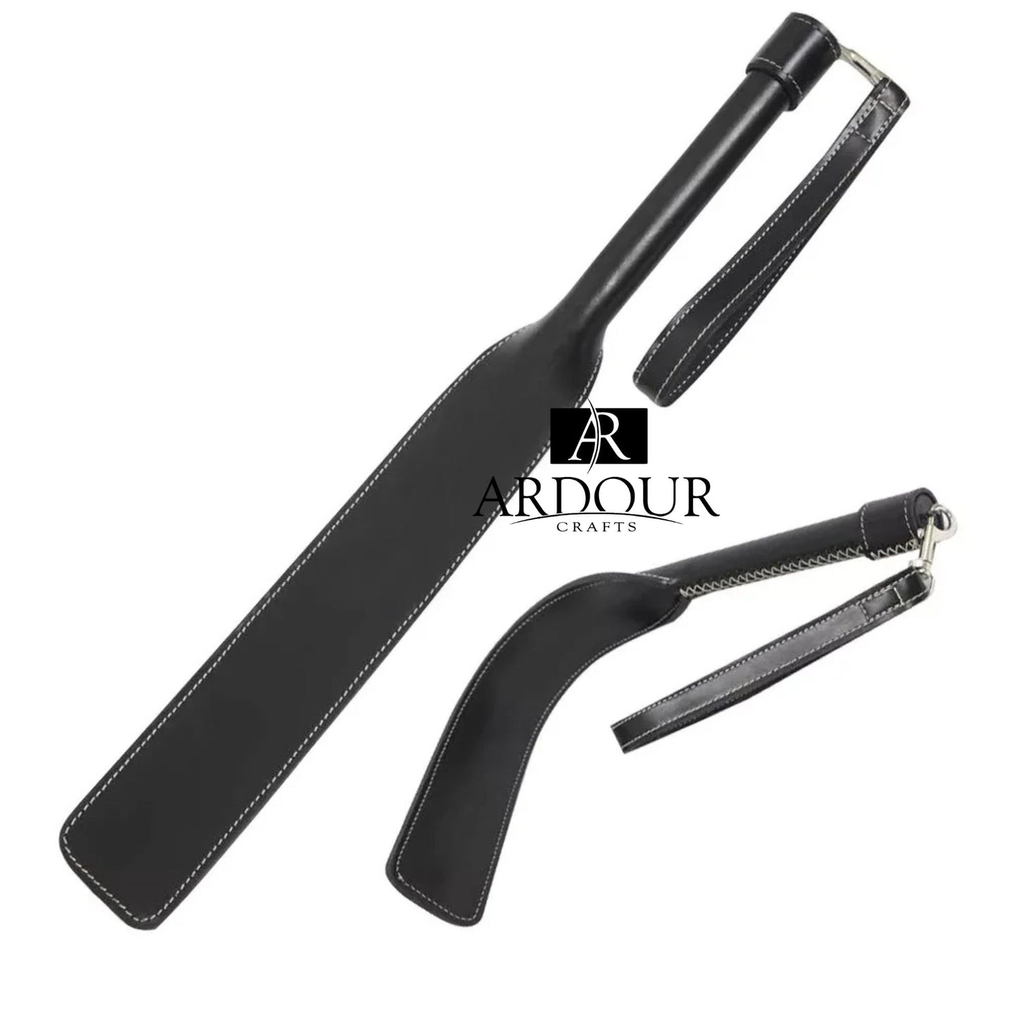 Genuine Handmade Leather Spanking Paddle BD*SM Slapper, Fetish Whip for Disciplinary Play
