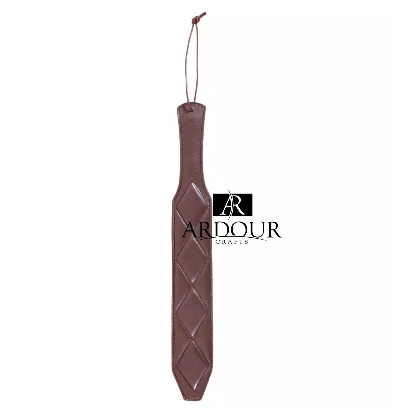 Genuine Cowhide Leather Spanking Paddle BD*SM Fetish Discipline & Flirting Tool