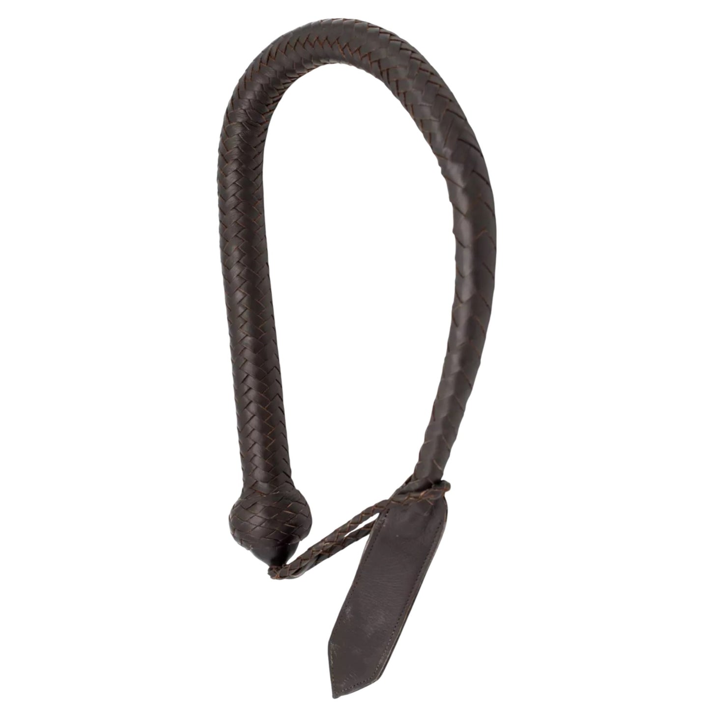 3 Feet Genuine Cow Hide Leather Bullwhip 16 Plait Dragon Tail Style