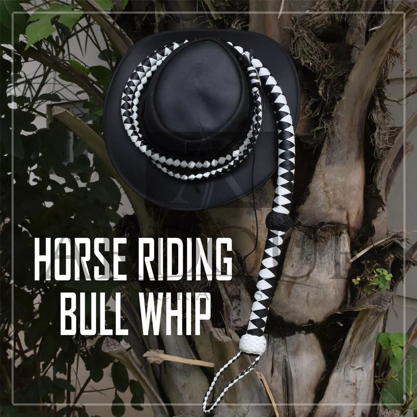 6 Feet Genuine Cowhide Leather Bullwhip 12 Plait Handcrafted Indiana Jones Style Performance Whip