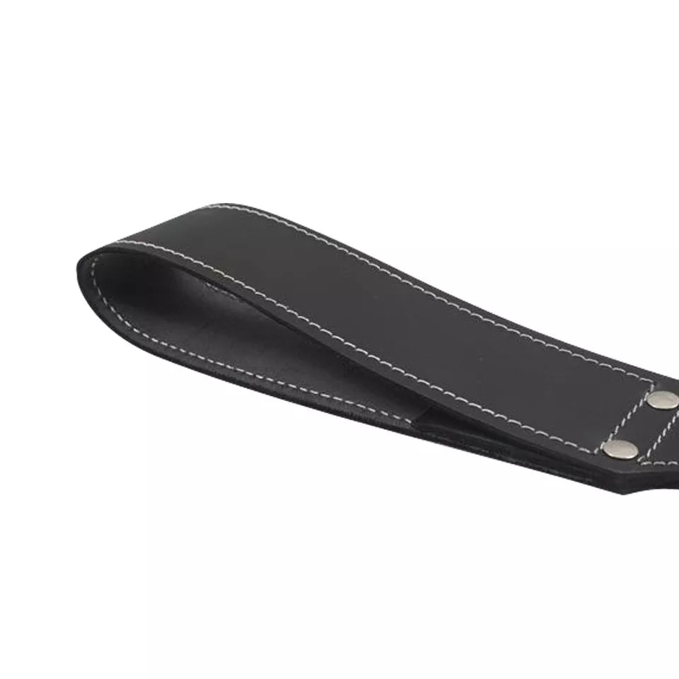 BD*SM Genuine Handmade Leather Spanking Paddle Slapper, Whip for Slave Play