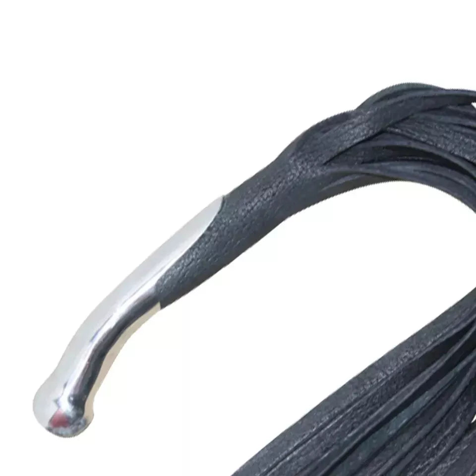 Handmade Genuine Leather *BDSM* Flogger 25 Tail Cowhide Impact Whip