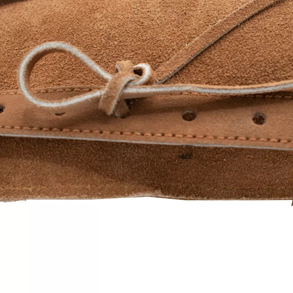 Genuine Suede Leather Archery Back Quiver