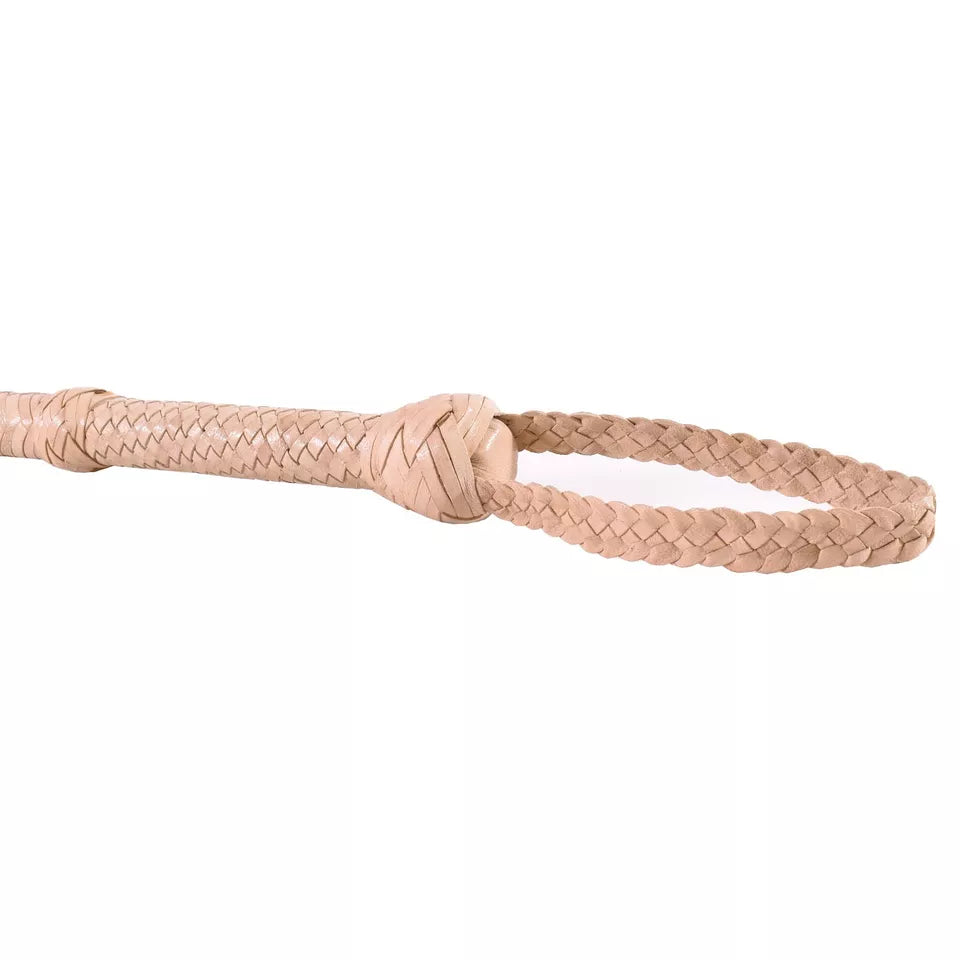 4 to 12 Feet Cowhide Leather Bullwhip Long 16 Plait Design Indiana Jones Style