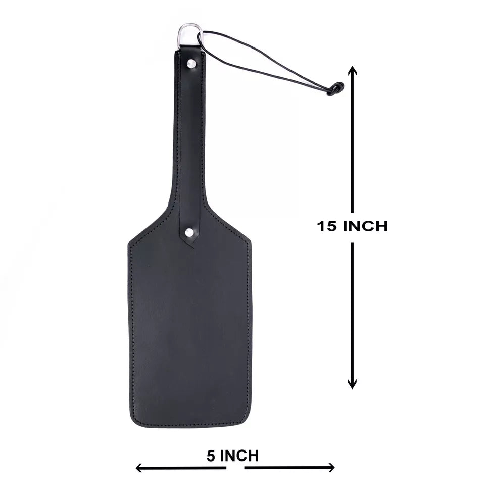 Real Cowhide Saddle Leather Paddle Slapper Flexible and Wider BD*SM Gear