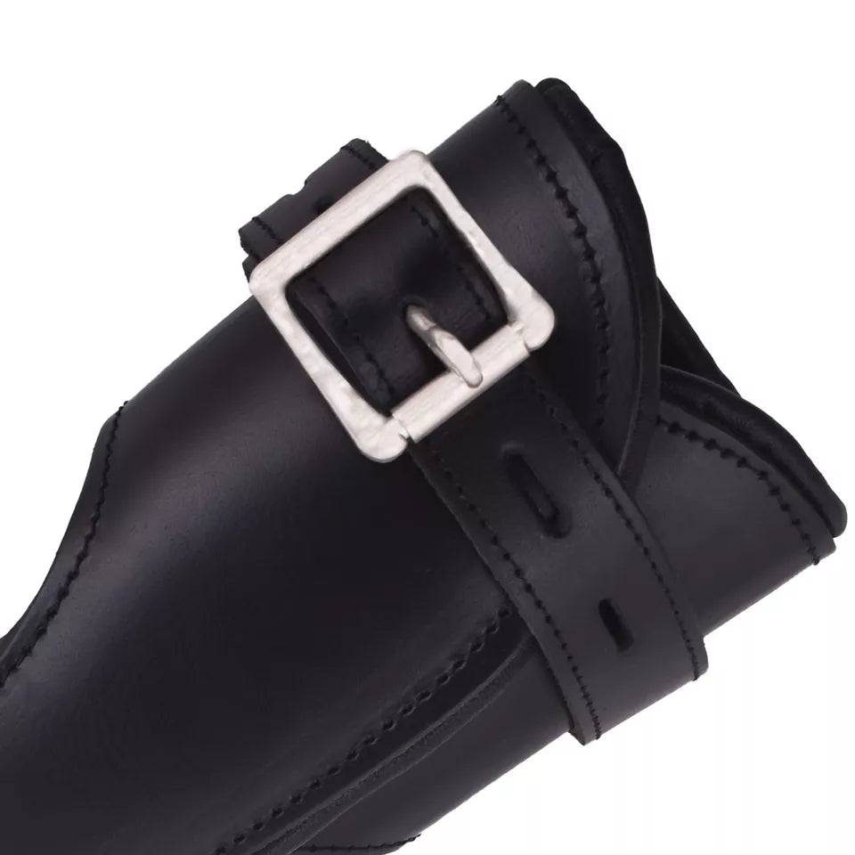 Cowhide Leather Wrist Ankle Cuffs BD*SM Restraint Set Handmade