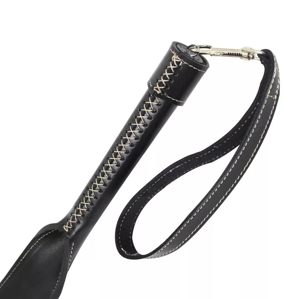 Genuine Handmade Leather Spanking Paddle BD*SM Slapper, Fetish Whip for Disciplinary Play
