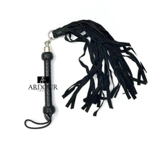 Handmade Cowhide Suede Leather Flogger Durable Soft Elegant Design