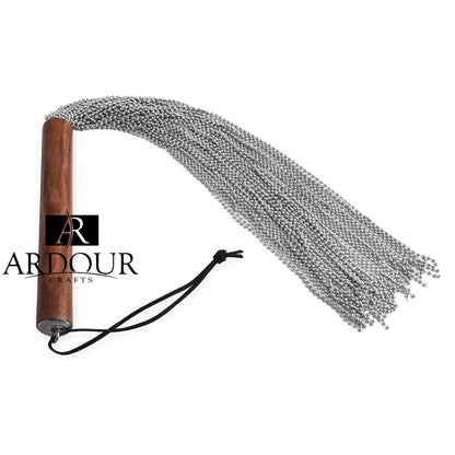 Handmade Stainless Steel Chain Flogger 50 Tail Heavy Metal Whip