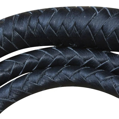 8 Feet Handcrafted Cowhide Leather Bullwhip 12 Plait Design Indiana Jones Inspired