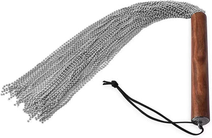 Handmade Stainless Steel Chain Flogger 50 Tail Heavy Metal Whip