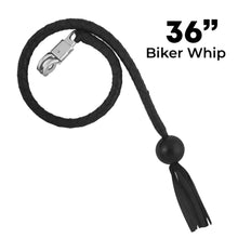 36 Leather Bike Whip Motorcycle Handlebar Get Back Whip Handmade