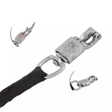 36 Genuine Leather Motorcycle Get Back Whip Black Handmade
