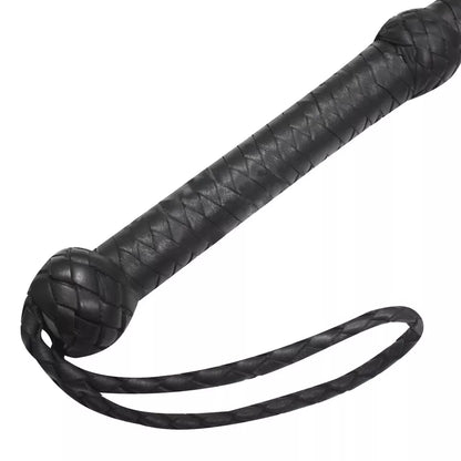 4 to 5 Feet Handmade 12 Plait Genuine Leather Bullwhip Heavy Duty Design